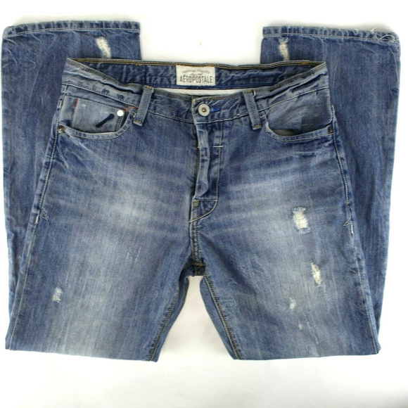 mens bootcut ripped jeans